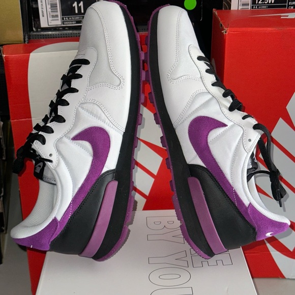 Nike By You “Internationalist” Men’s Size 11 US *New with og box* Purple/Black - Picture 2 of 10